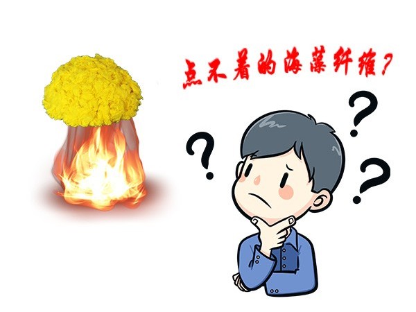 點(diǎn)不著！就是點(diǎn)不著的海藻纖維！